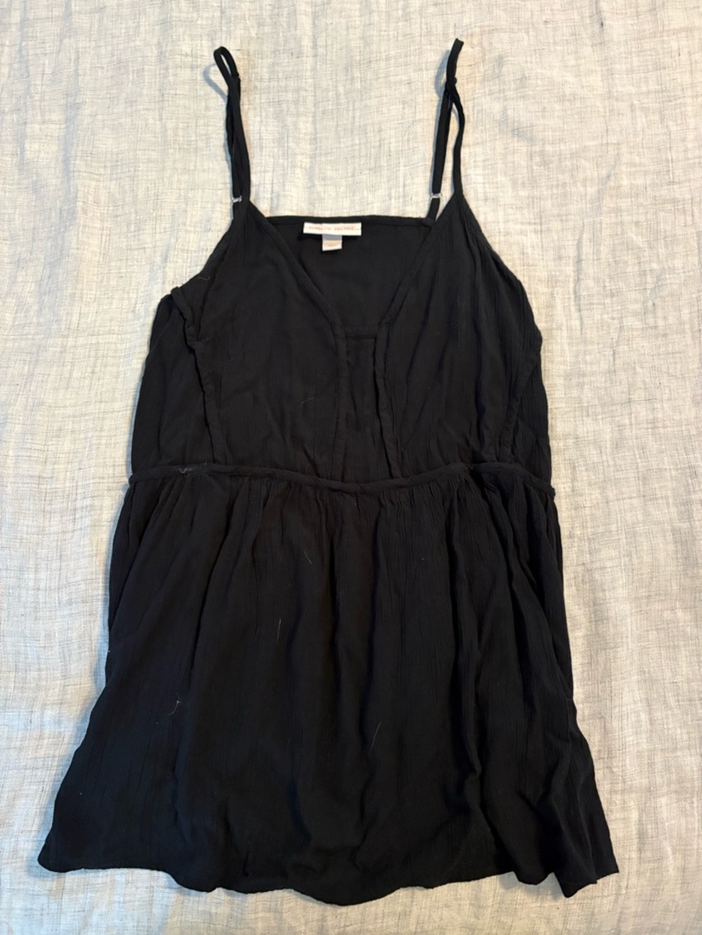 Knox Rose Black Spaghetti Strap V-Neck Tank Top